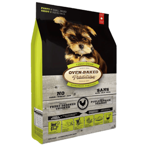 Oven Oven Baked 狗糧 幼犬配方 細粒 12.5lb 5lb  正面圖