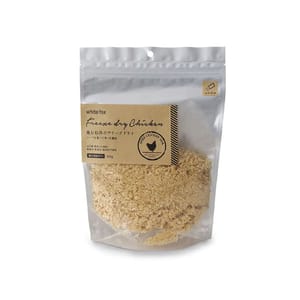 日本WHITE 日本WHITE FOX 狗零食 凍乾脫水 日本山口縣 拌食天然雞肉粉 165g 165g 犬用 正面圖