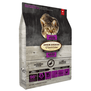Oven Oven Baked 貓糧 無穀物 鴨肉配方 10lb 10lb  正面圖