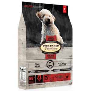 Oven Oven Baked 狗糧 無穀物 羊肉配方 細粒 5lb 5lb 正面圖