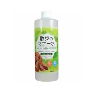 日本SANMATE 日本SANMATE 散步禮儀水 除菌消臭原液 稀釋後可噴狗狗身體 500ml 500ml 正面圖