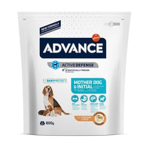 ADVANCE ADVANCE 狗糧 日常護理 懷孕或產後狗媽媽及初生BB狗糧 MOTHER DOG & INITIAL 800g 800g 正面圖