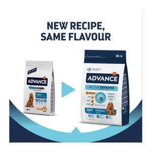 ADVANCE ADVANCE 日常護理 中型成犬糧 MEDIUM ADULT 3kg 3kg  正面圖