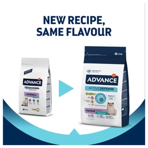 ADVANCE ADVANCE 絕育成貓糧 特殊護理 毛球護理 1.5kg 5kg  正面圖