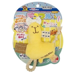 DoggyMan DoggyMan 日本狗玩具 蝴蝶結草泥馬公仔   正面圖