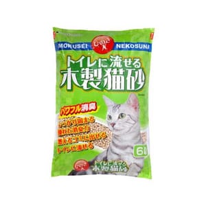 日本Hitachi 日本Hitachi 環保強力消臭大粒木製貓砂 6L 6L  正面圖