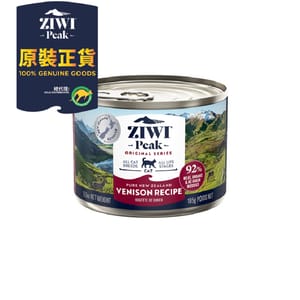 ZiwiPeak ZiwiPeak 貓罐頭 鹿肉配方 185g 185g  正面圖