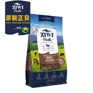 ZiwiPeak ZiwiPeak 狗糧 風乾牛肉配方 Beef 2.5kg 5kg 正面圖