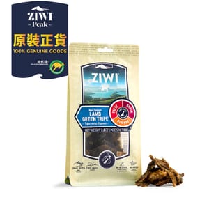 ZiwiPeak ZiwiPeak 狗小食 羊草胃 Lamb Green Tripe 80g 80g  正面圖