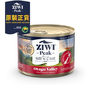 ZiwiPeak ZiwiPeak 狗罐頭 思源系列 奧塔哥山谷配方 Otago Valley 170g 170g  正面圖