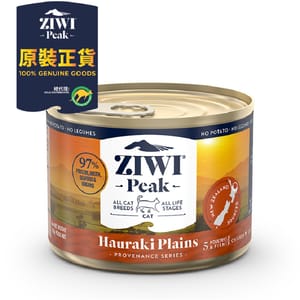 ZiwiPeak ZiwiPeak 貓罐頭 思源系列 豪拉基平原配方 Hauraki Plains 170g 170g  正面圖