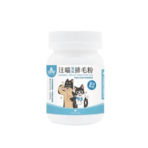汪喵星球 汪喵星球 排毛粉 DogCatStar 海味 50g 50g 貓犬用 正面圖