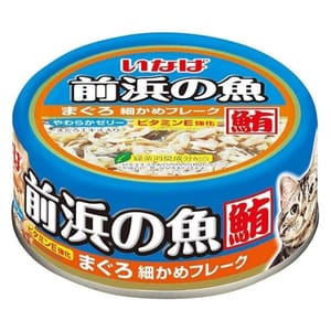 CIAO CIAO 貓罐頭 INABA 前浜の魚 細切金槍魚 115g 115g  正面圖