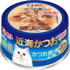 CIAO CIAO 貓罐頭 近海 鰹魚 80g 80g 正面圖