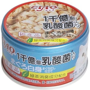 CIAO CIAO 貓罐頭 1千億個乳酸菌系列 金槍魚 85g 85g  正面圖