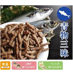 日本產 日本產 嵐山善兵衛 長壽一番 青魚三昧 乾糧或加水 主食拌食 43g 43g  正面圖