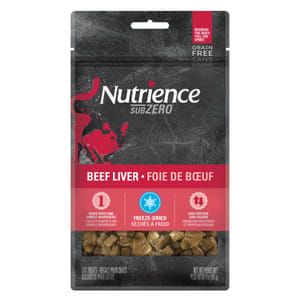 Nutrience Nutrience SUBZERO 貓零食 凍乾脫水貓零食 鮮牛肝 30g 30g 正面圖