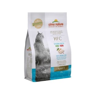 Almo Almo Nature HFC 成貓或絕育貓糧 新鮮鱈魚 1.2kg 2kg  正面圖