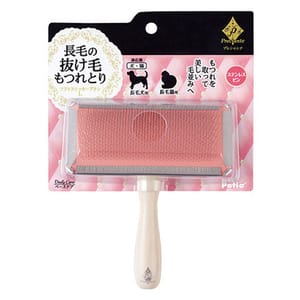 Petio Petio Preciante 長毛貓犬專用有柄軟針梳 大 正面圖