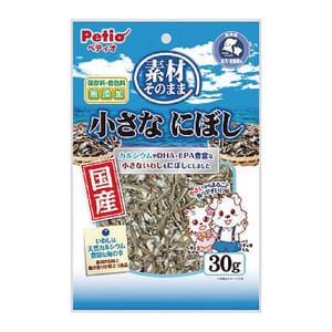 Petio Petio 貓狗零食 日本產原條沙甸魚乾 30g 30g 正面圖