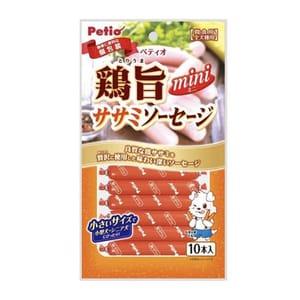 Petio Petio 狗零食 濃郁美味雞肉腸 10p 正面圖