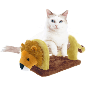 Petio Petio 麻柱磨爪玩具 獅子 貓用 正面圖