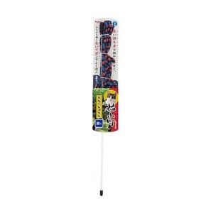 Petio Petio 貓小町長絲帶 鈴鈴逗貓棒 鞠花紋   正面圖