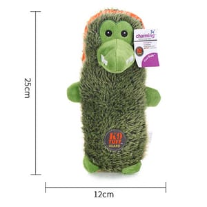 Charming Charming Pet 嚴選狗狗訓練磨牙玩具 方塊鱷魚 一個 正面圖