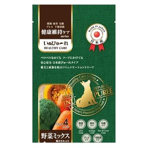 Riverd Riverd Republic INU Puree 犬用無添加天然肉泥小食 特級保健系列 雜錦蔬菜雞肉 13g*4本 13g 犬用 正面圖