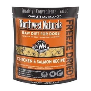 Northwest Northwest Naturals 無穀物凍乾脫水狗糧 雞肉+三文魚 12oz 340g 12oz  正面圖