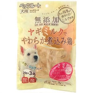 日本Petz 日本Petz Route 無添加燉雞肉粒 60g 60g 犬用 正面圖