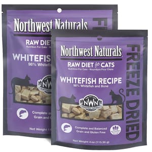 Northwest Northwest Naturals 無穀物凍乾脫水貓糧 白魚 11oz 311g 11oz 正面圖