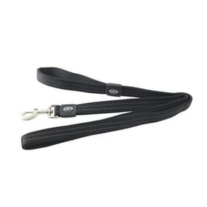 Buster氯丁橡膠牽繩 Buster氯丁橡膠牽繩 Neoprene Lead 180cm 黑色 細碼 正面圖