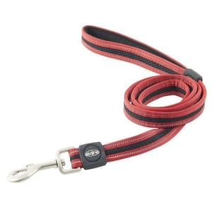 Buster反光網格牽繩Reflective Buster反光網格牽繩Reflective Mesh Lead 180cm 紅色 中碼 正面圖
