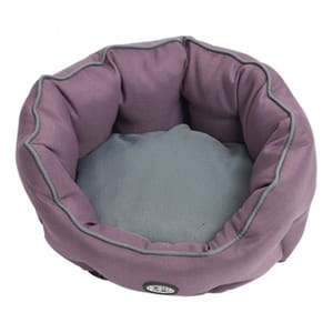 Buster Buster Cocoon bed 圓形寵物床 紫銅色 75cm 正面圖