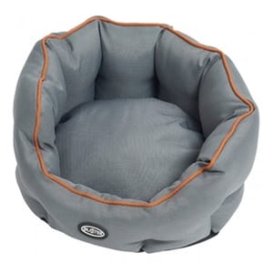 Buster Buster Cocoon bed 圓形寵物床 銅灰色 45cm 正面圖