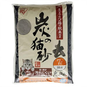 日本IRIS 日本IRIS SNS-70脱臭抗菌炭の貓砂 7L 7L  正面圖