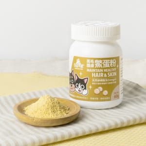 汪喵星球 汪喵星球 DogCatStar 亮毛護膚鱉蛋粉 60g 60g 貓犬用 背面圖