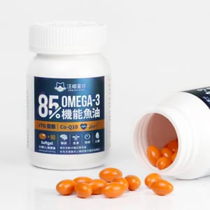 汪喵星球 汪喵星球 魚油 DogCatStar 85% OMEGA-3 機能魚油 60顆  貓犬用 背面圖