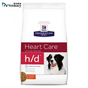 Hills Hills 處方糧 狗糧 h/d 心臟護理配方 1.5kg 5kg 正面圖