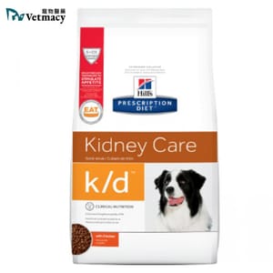 Hills Hills 處方糧 狗糧 k/d 腎臟護理配方 8.5lbs 5lb 正面圖