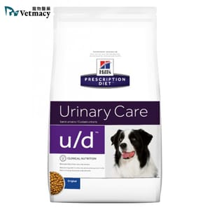 Hills Hills 處方糧 狗糧 u/d 膀胱健康配方 1.5kg 5kg  正面圖