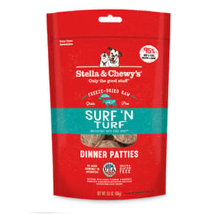 Stella & Chewy's Stella & Chewy's 狗糧 凍乾生肉主糧 海陸佳餚 三文魚牛肉配方 25oz 25oz  正面圖