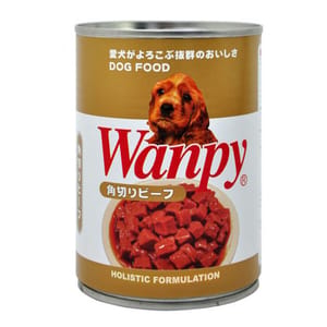 Wanpy Wanpy 狗罐頭 角切雞肉配方 375g 375g  正面圖
