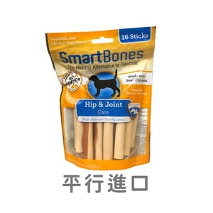 Smartbones Smartbones 除口臭磨牙潔齒卷 雞軟骨味 16支裝 正面圖