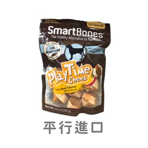 Smartbones Smartbones 除口臭磨牙潔齒球 花生味 10個裝 正面圖