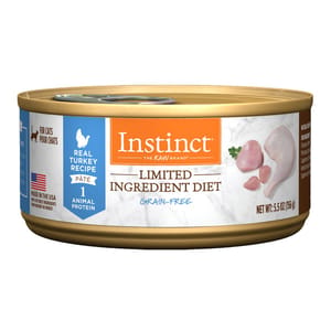 Instinct Instinct 貓罐頭 單一蛋白系列 火雞配方 5.5oz 5oz  正面圖
