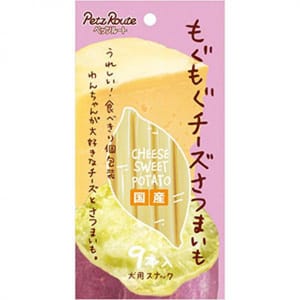 日本Petz 日本Petz Route 芝士甜薯火腿腸 9條裝 犬用 正面圖