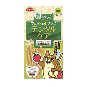 日本SMACK 日本SMACK 狗小食 含乳酸菌 潔齒百力滋 蘋果味 30g 30g 正面圖