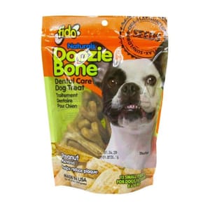 FIDO FIDO 亮麗潔齒骨 小 13條入 Doozie Bone Peanut Small/13's TBS 正面圖